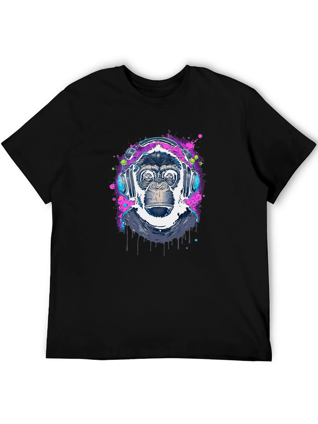 Cool Ape DJ Graphic T-Shirt