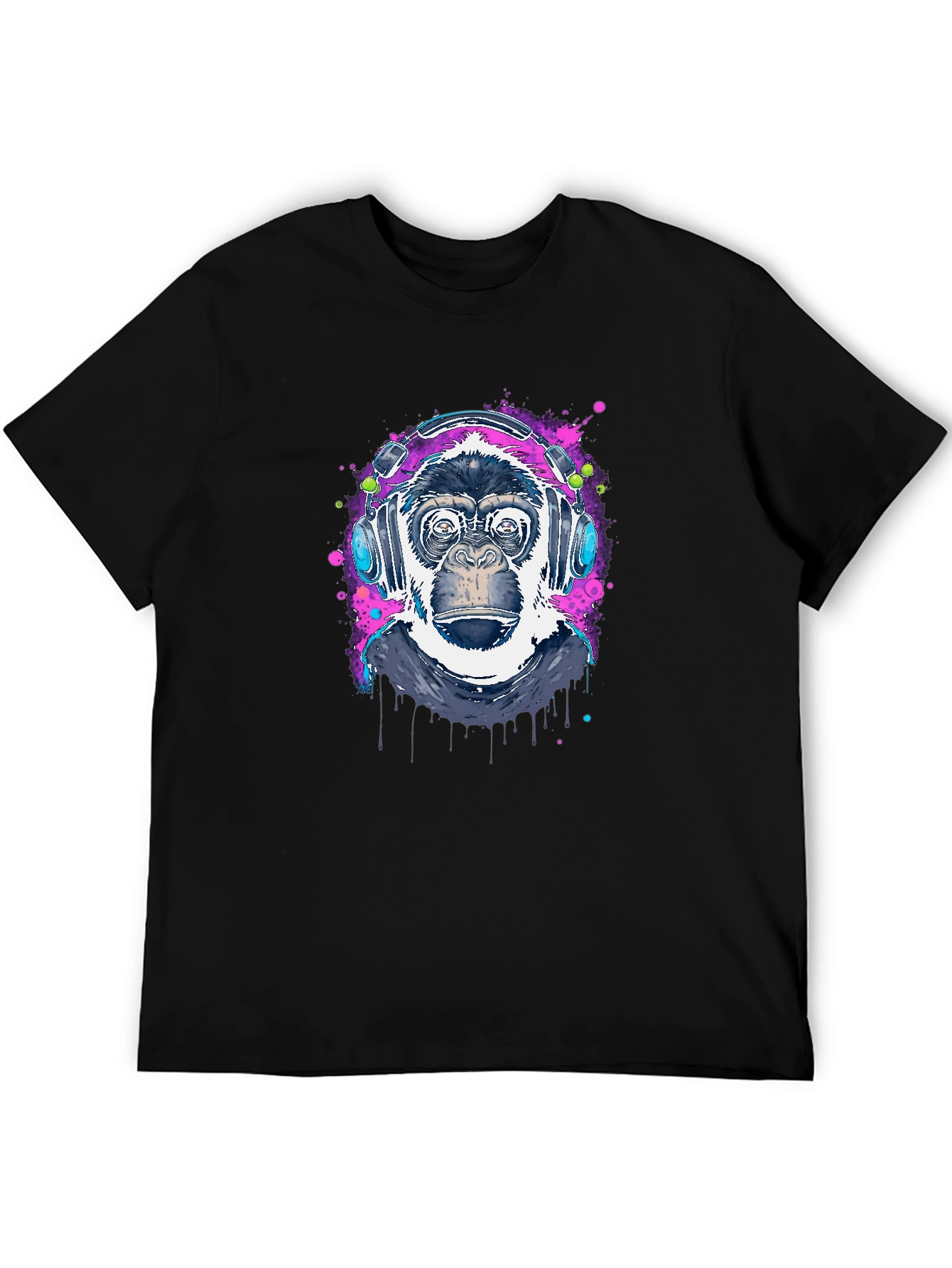 Cool Ape DJ Graphic T-Shirt