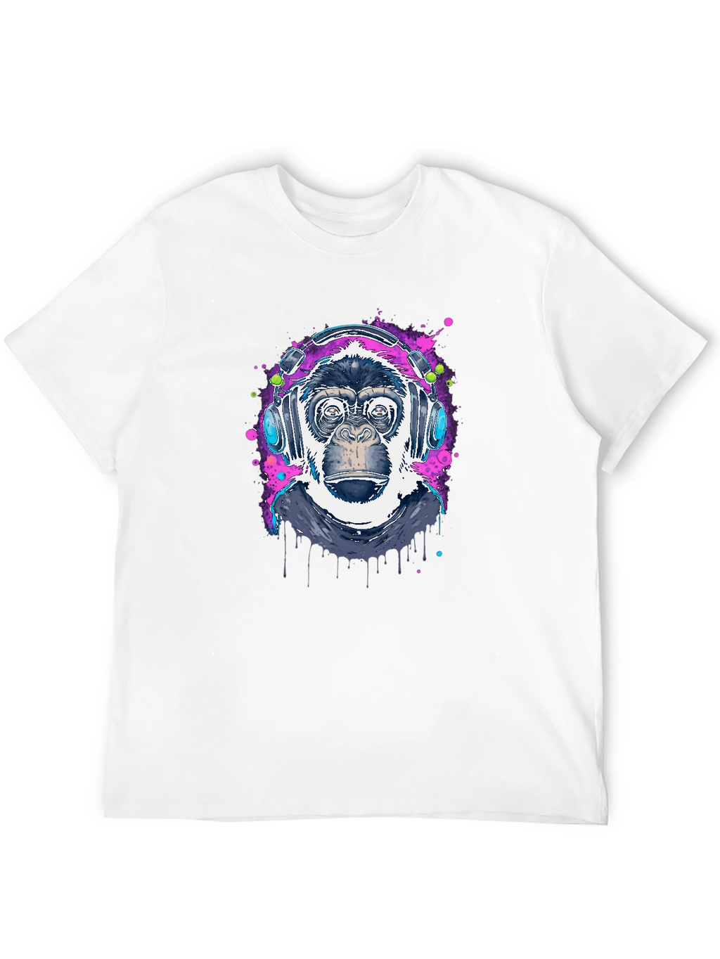 Cool Ape DJ Graphic T-Shirt