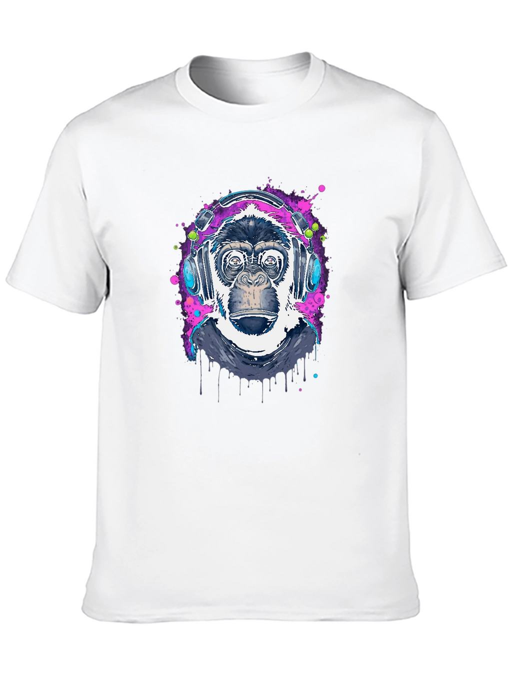 Cool Ape DJ Graphic T-Shirt