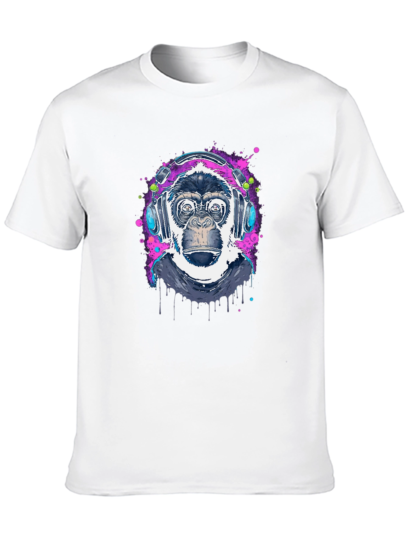 Cool Ape DJ Graphic T-Shirt