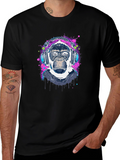 Cool Ape DJ Graphic T-Shirt