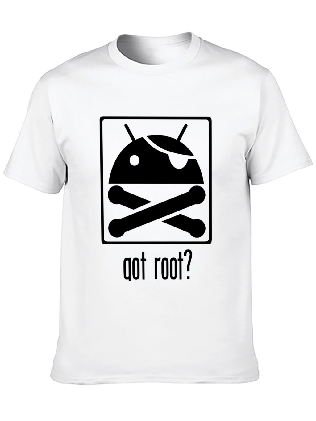 Got Root? Android Pirate Graphic T-Shirt
