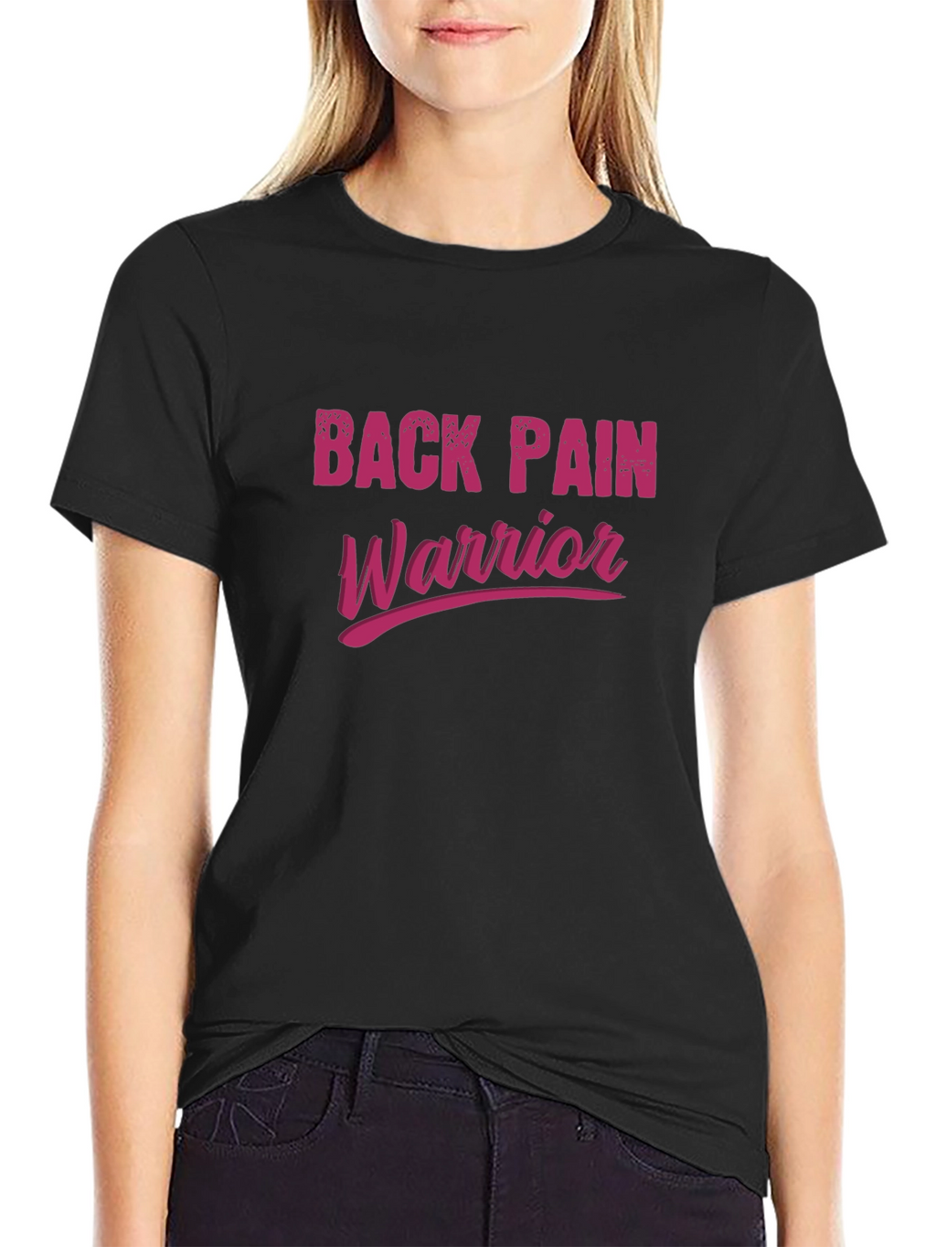 Back Pain Warrior Graphic T-Shirt