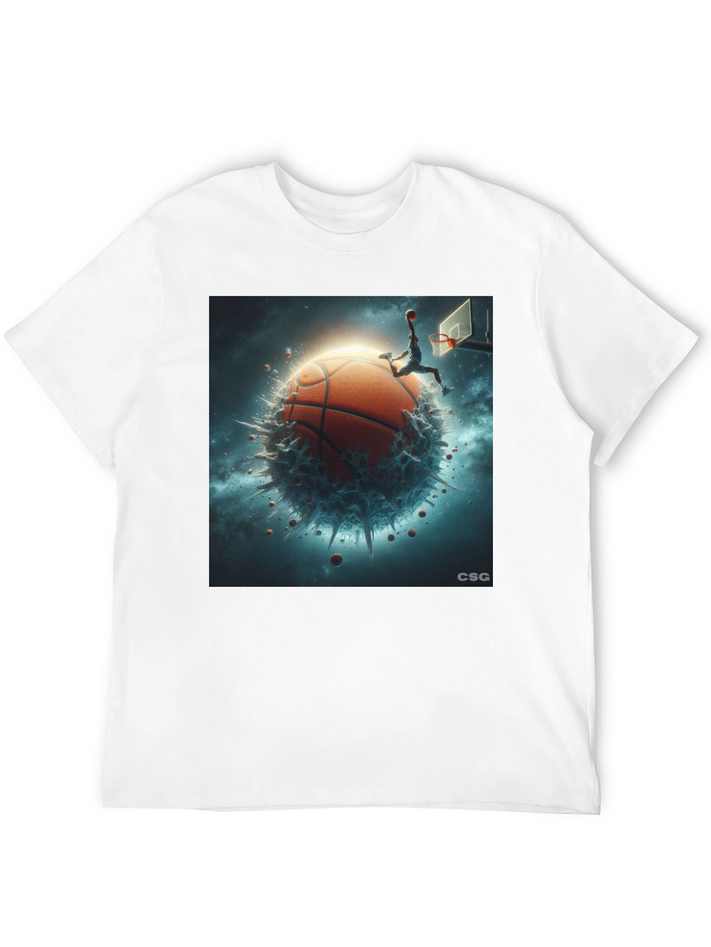Basketball Planet Graphic T-Shirt