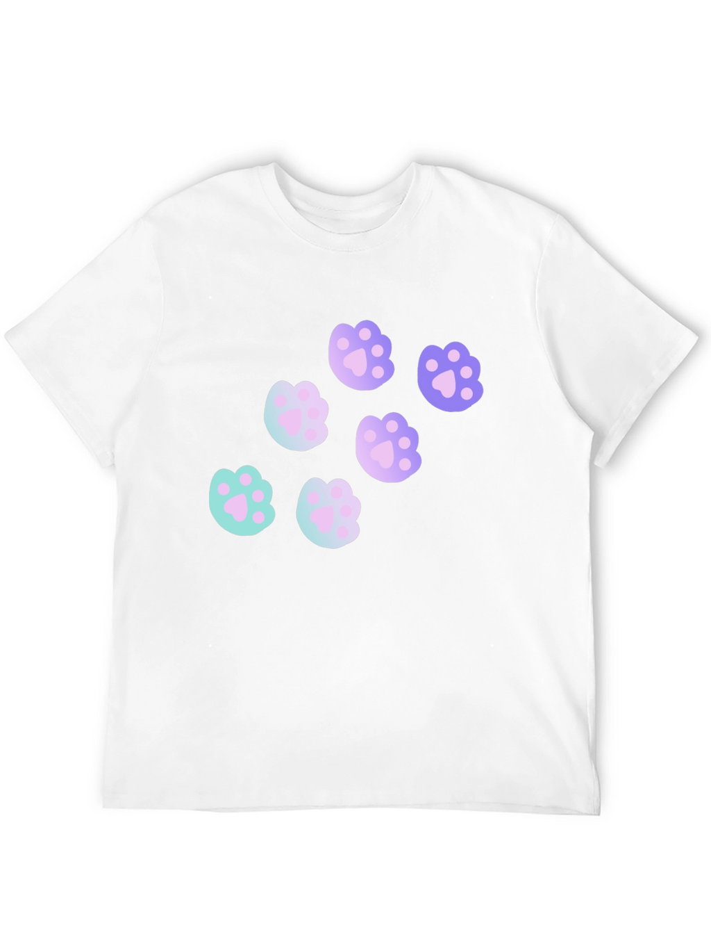 Cute Paw Print T-Shirt