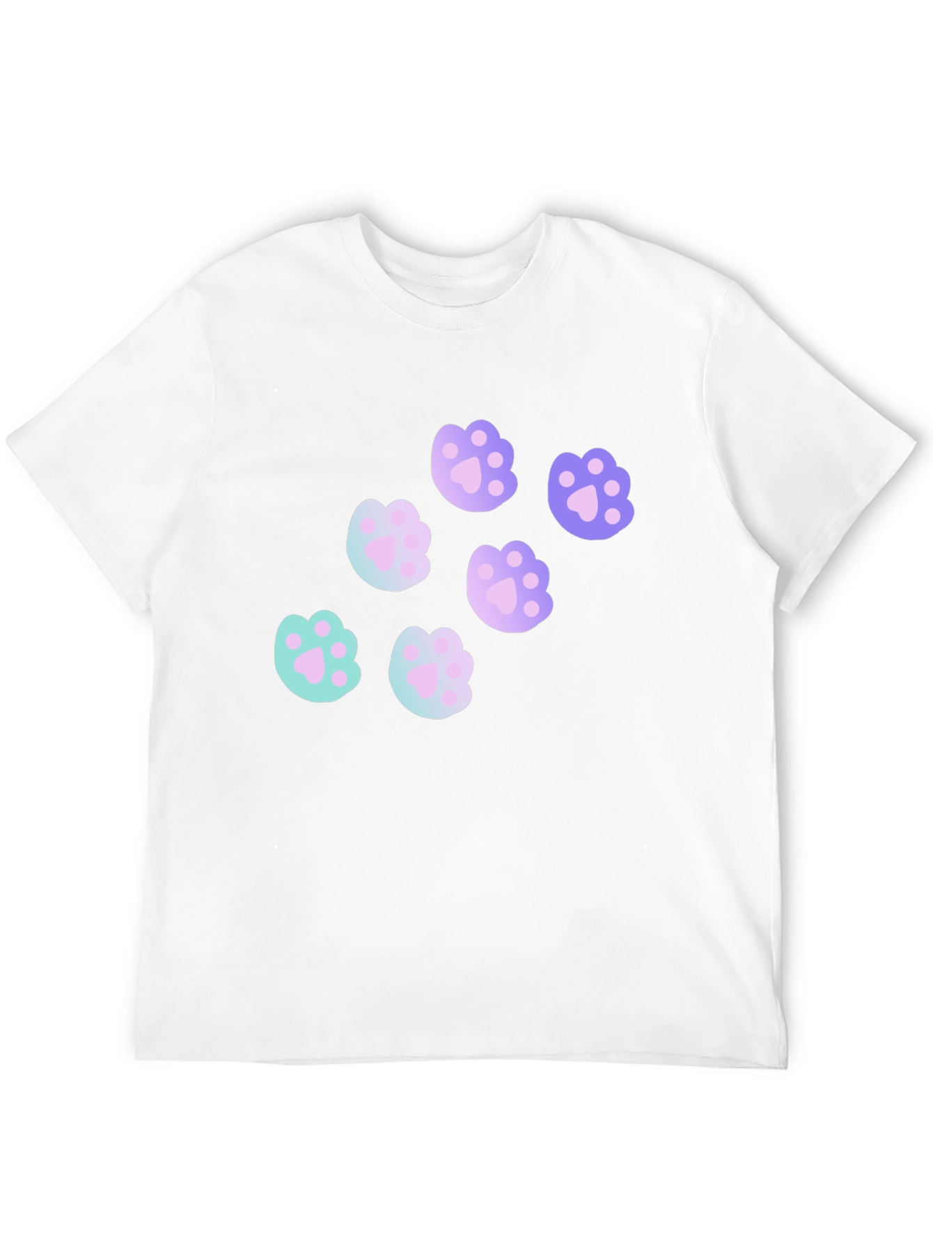 Cute Paw Print T-Shirt