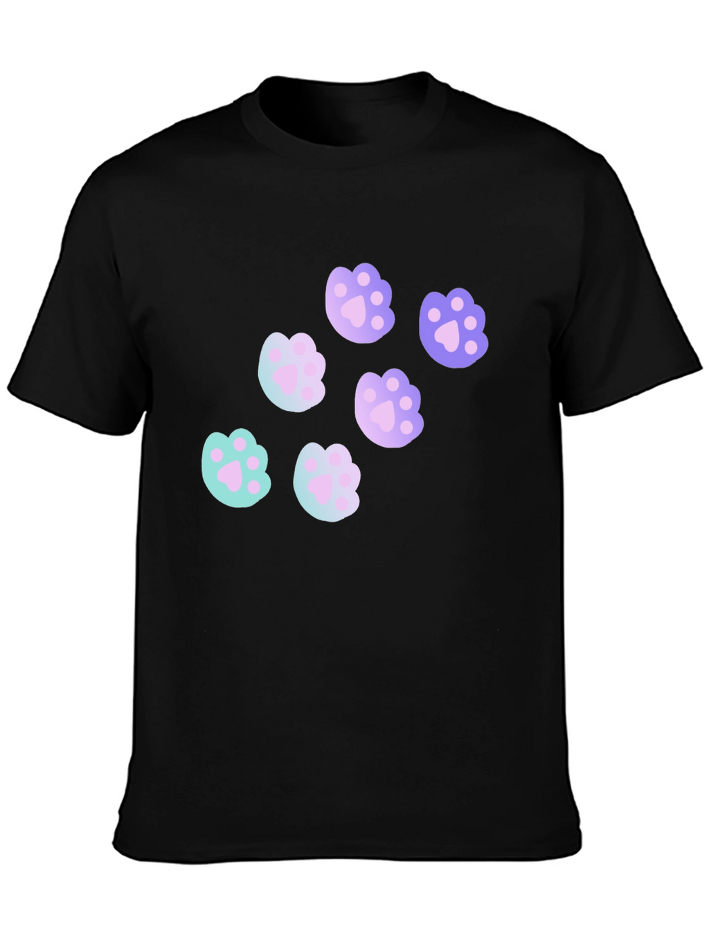 Cute Paw Print T-Shirt