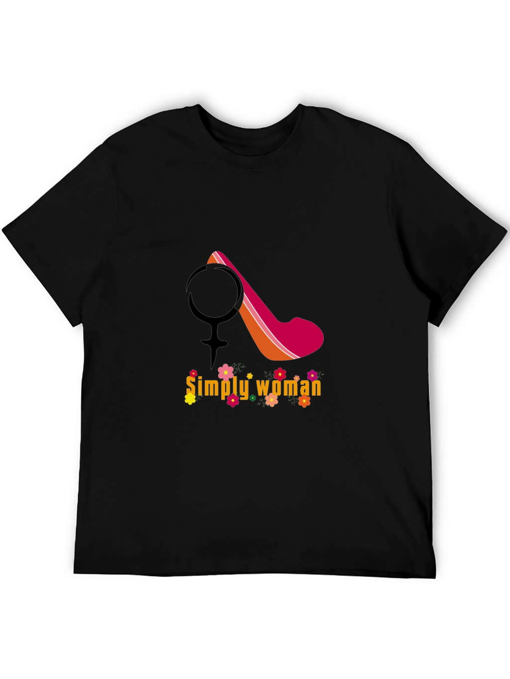 Simply Woman Graphic Tee - Stylish Feminist Fashion