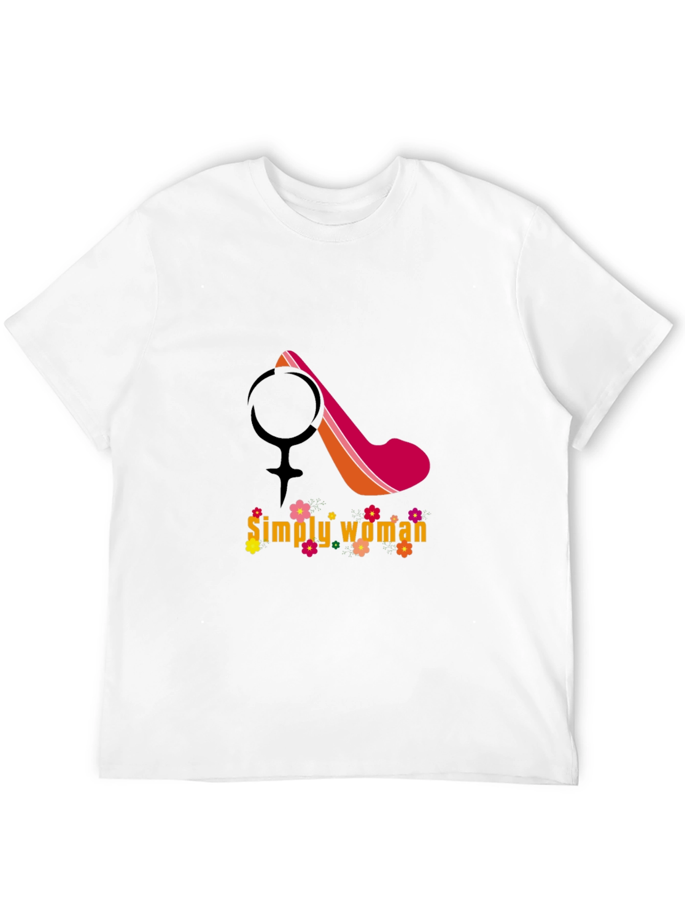 Simply Woman Graphic Tee - Stylish Feminist Fashion
