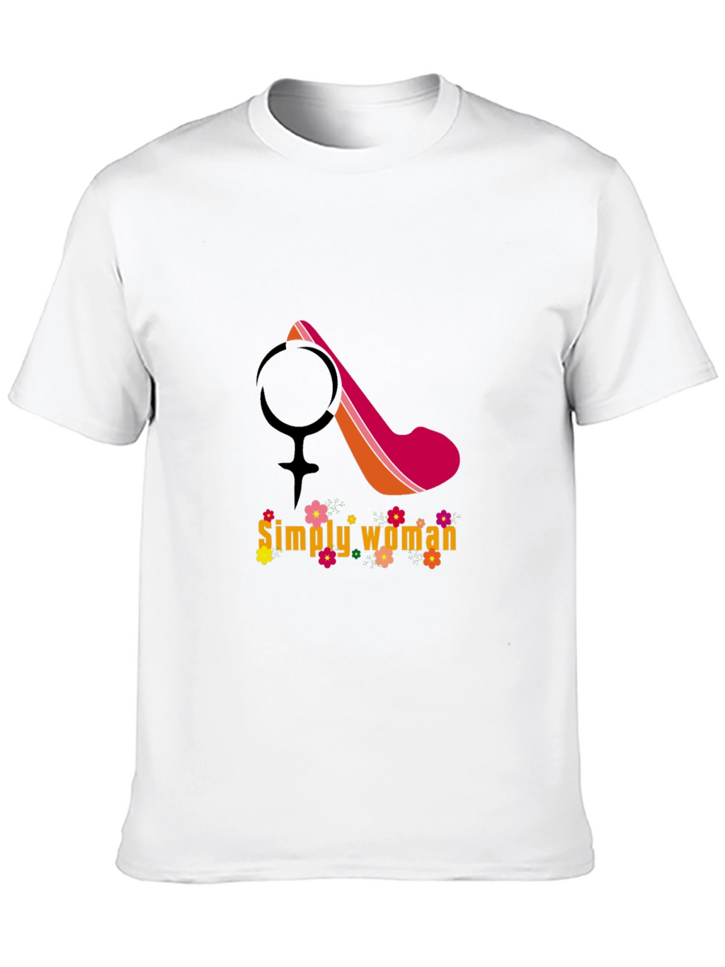 Simply Woman Graphic Tee - Stylish Feminist Fashion