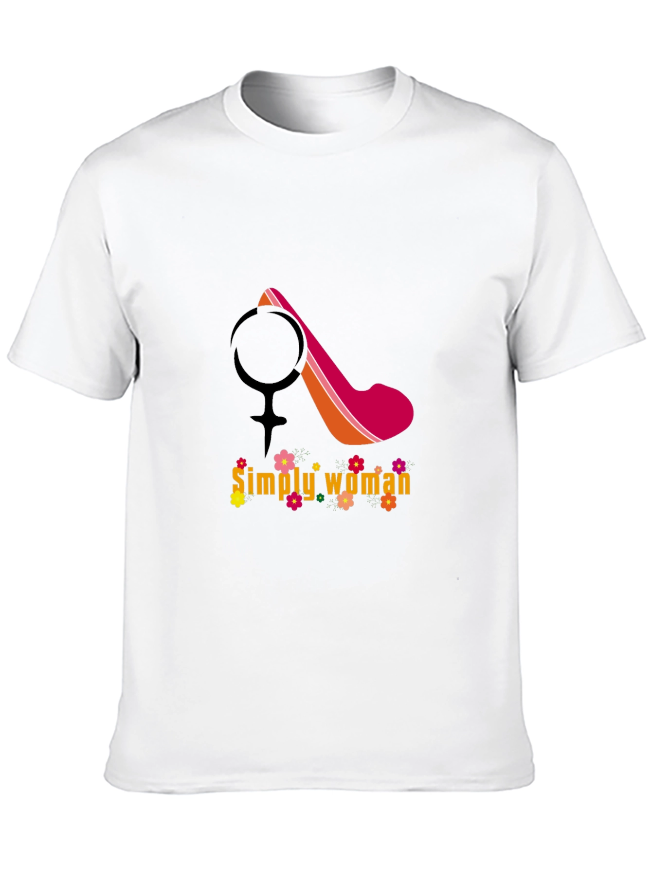 Simply Woman Graphic Tee - Stylish Feminist Fashion