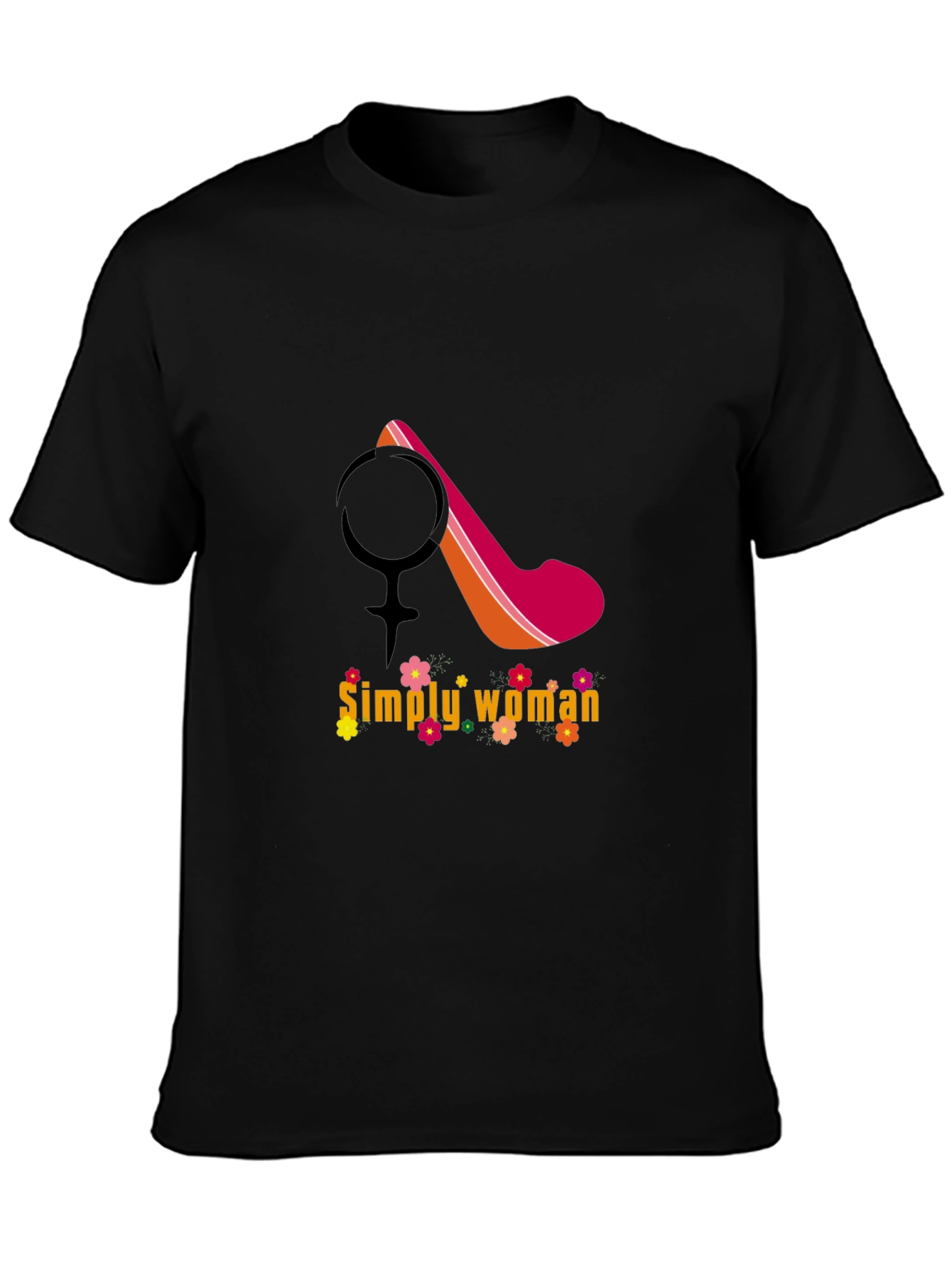 Simply Woman Graphic Tee - Stylish Feminist Fashion