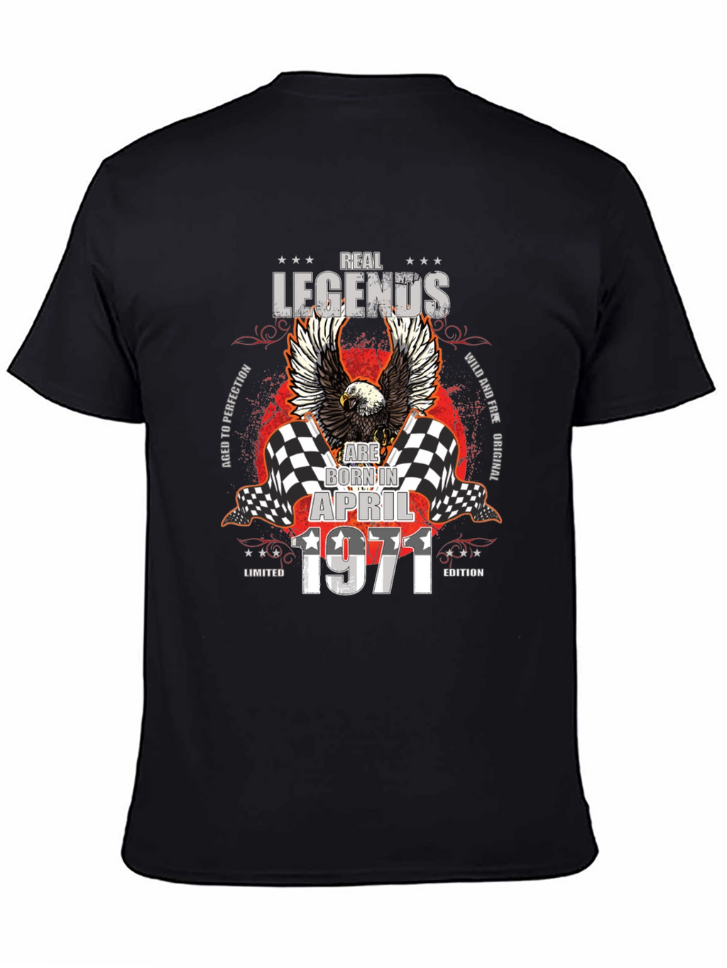 Real Legends Born in April 1971 T-Shirt
