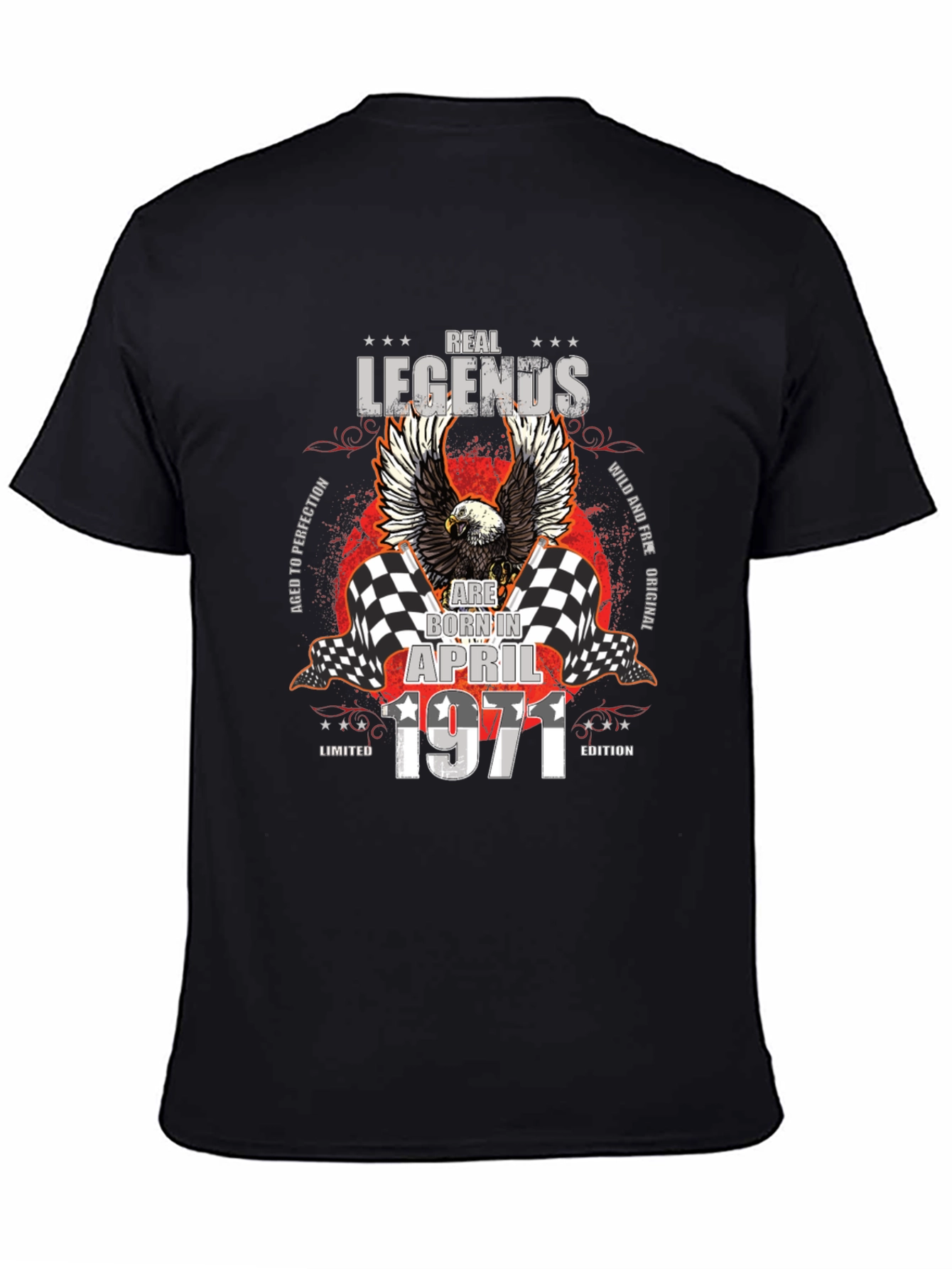 Real Legends Born in April 1971 T-Shirt