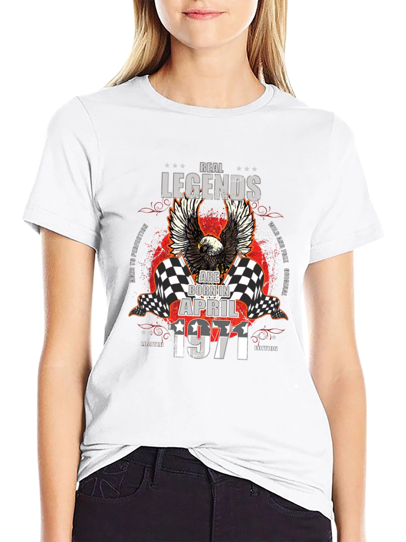 Real Legends Born in April 1971 T-Shirt