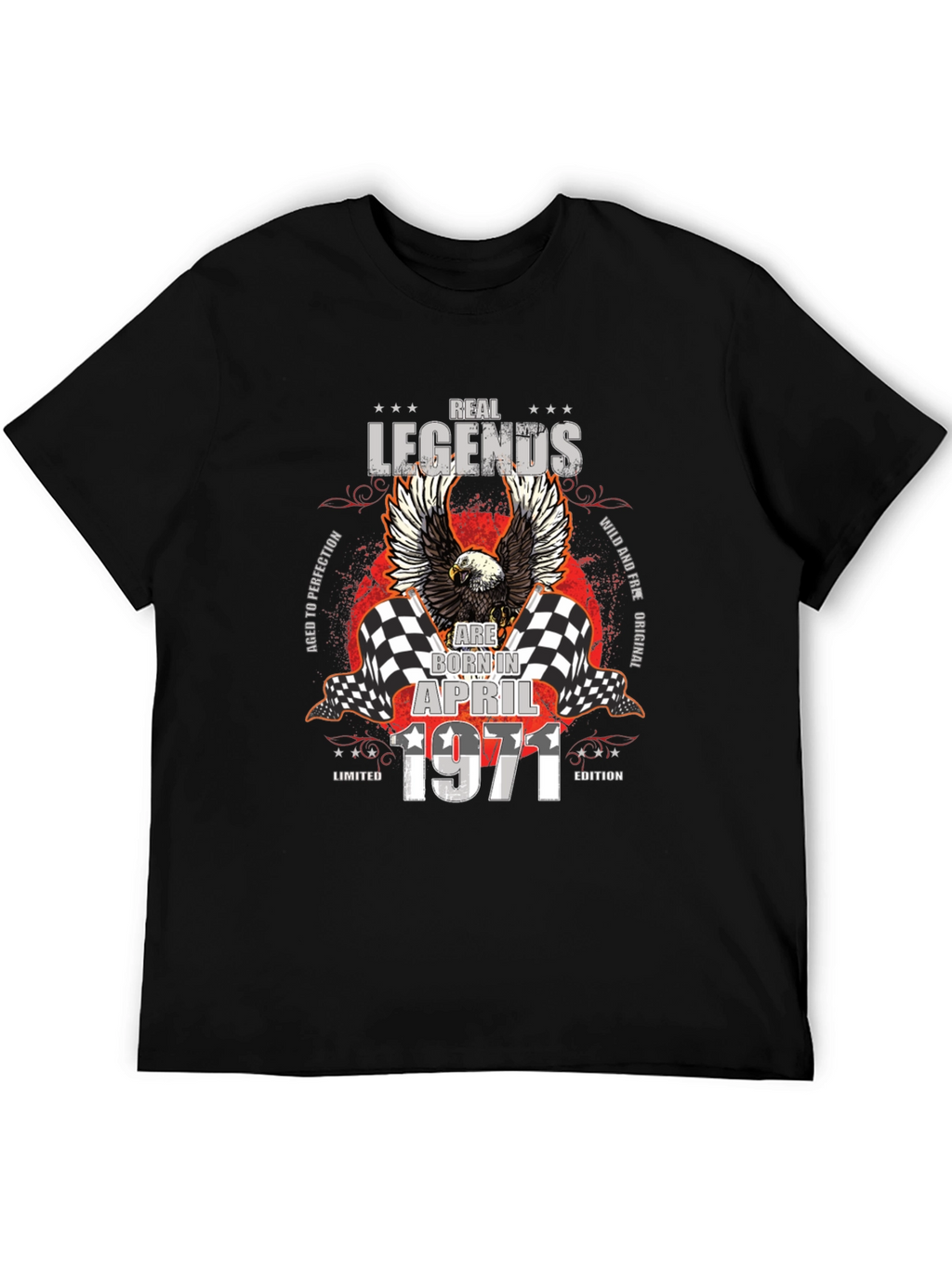Real Legends Born in April 1971 T-Shirt