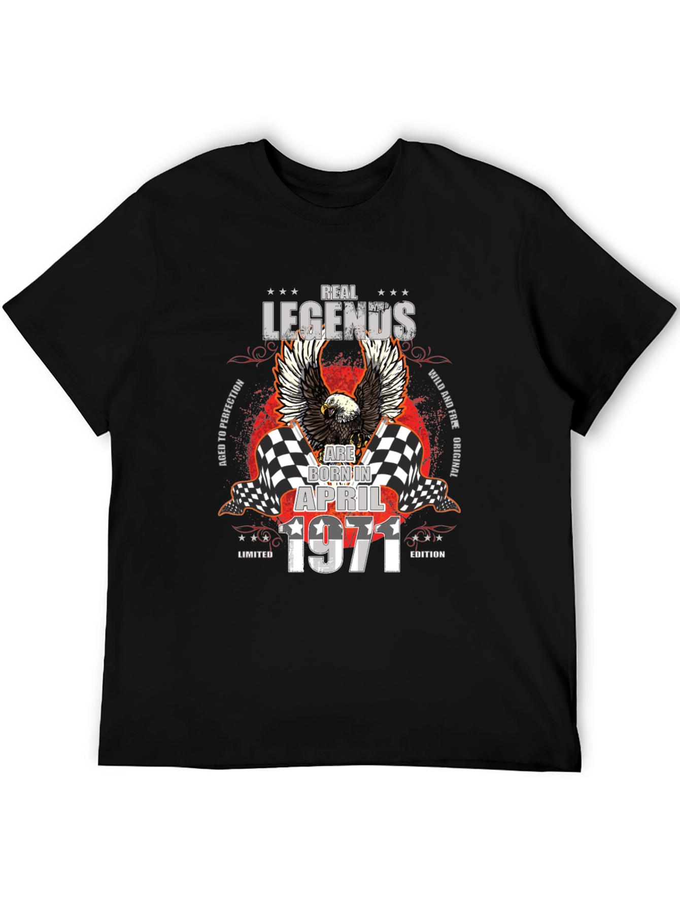 Real Legends Born in April 1971 T-Shirt