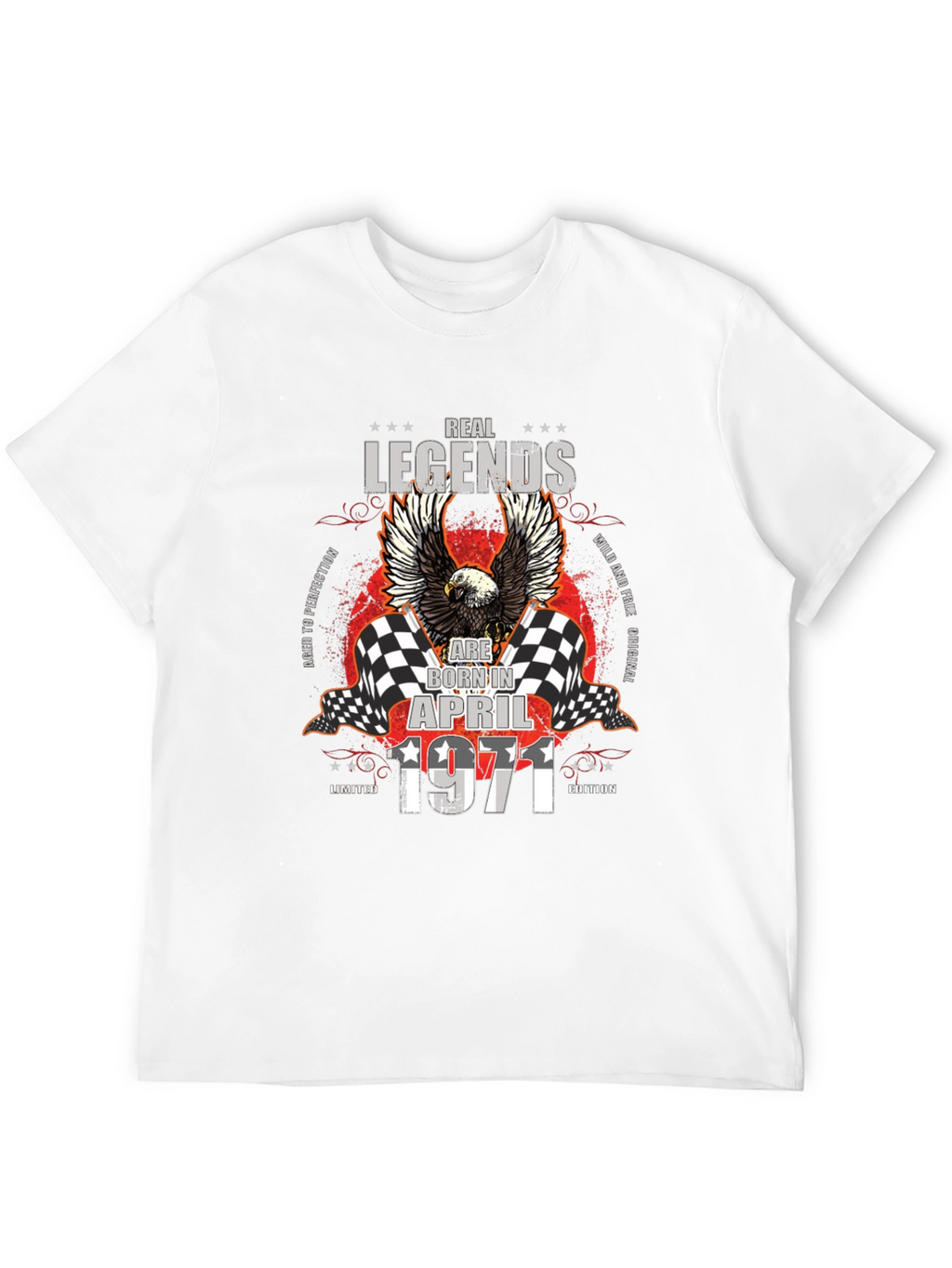 Real Legends Born in April 1971 T-Shirt