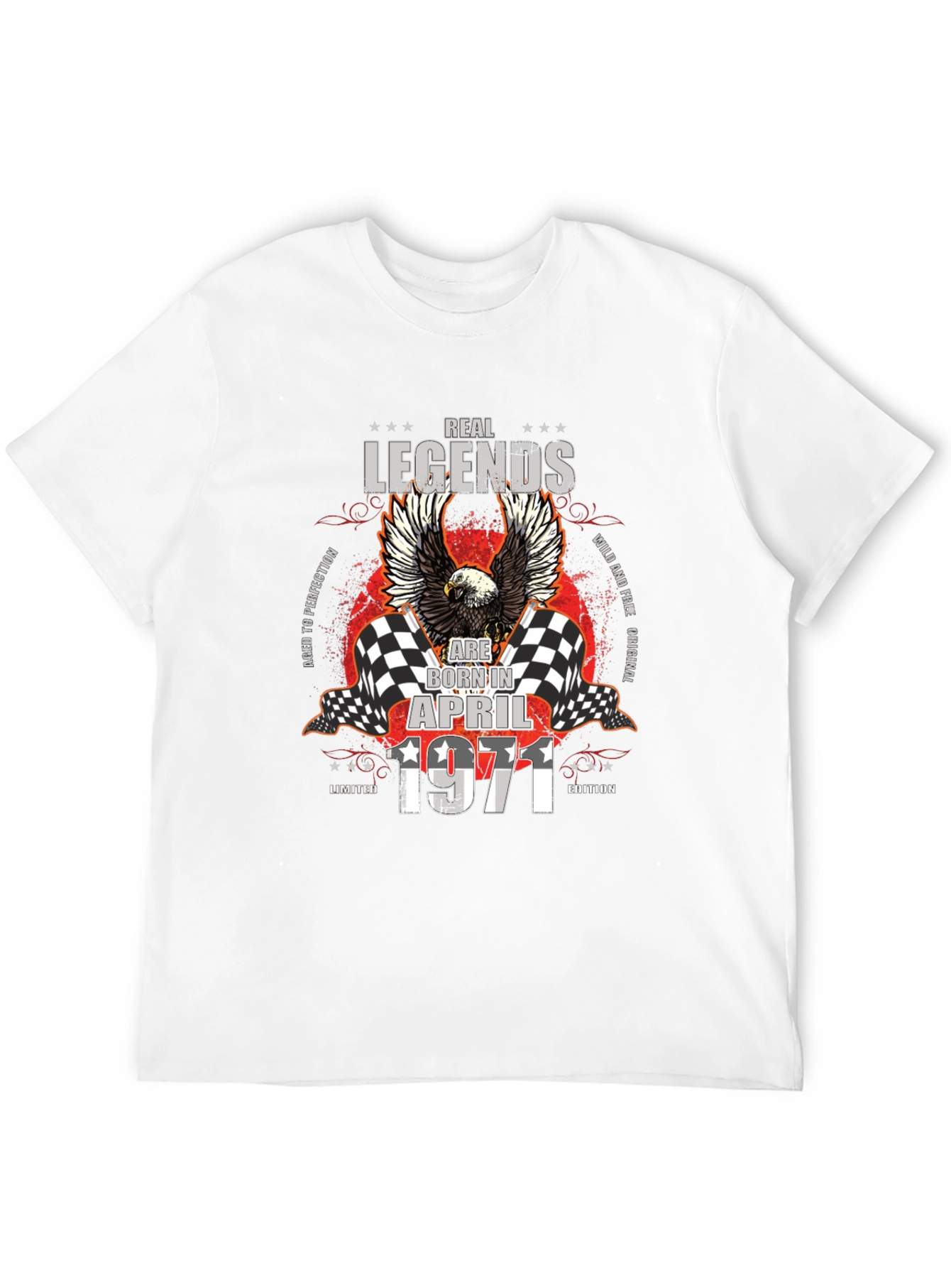 Real Legends Born in April 1971 T-Shirt