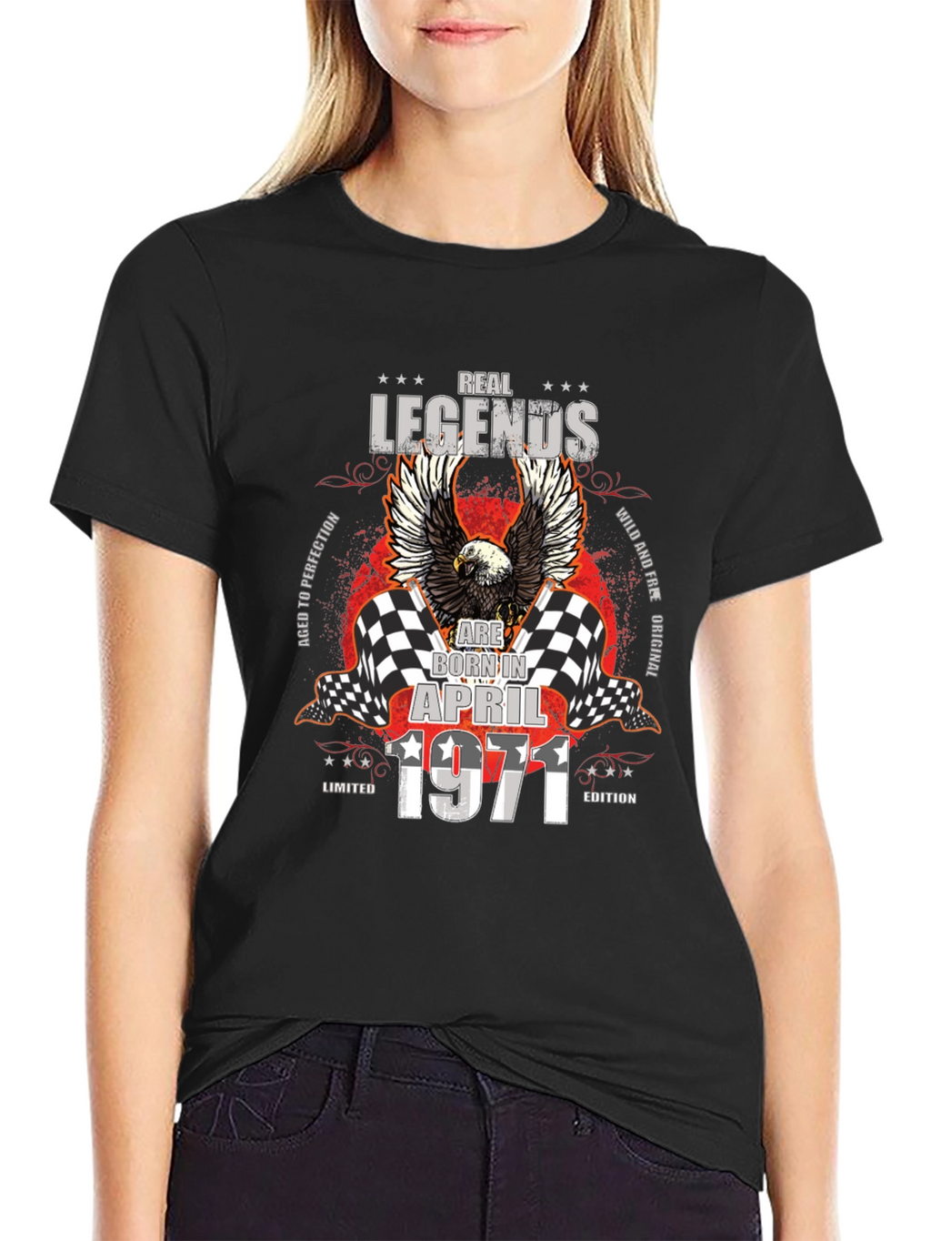 Real Legends Born in April 1971 T-Shirt
