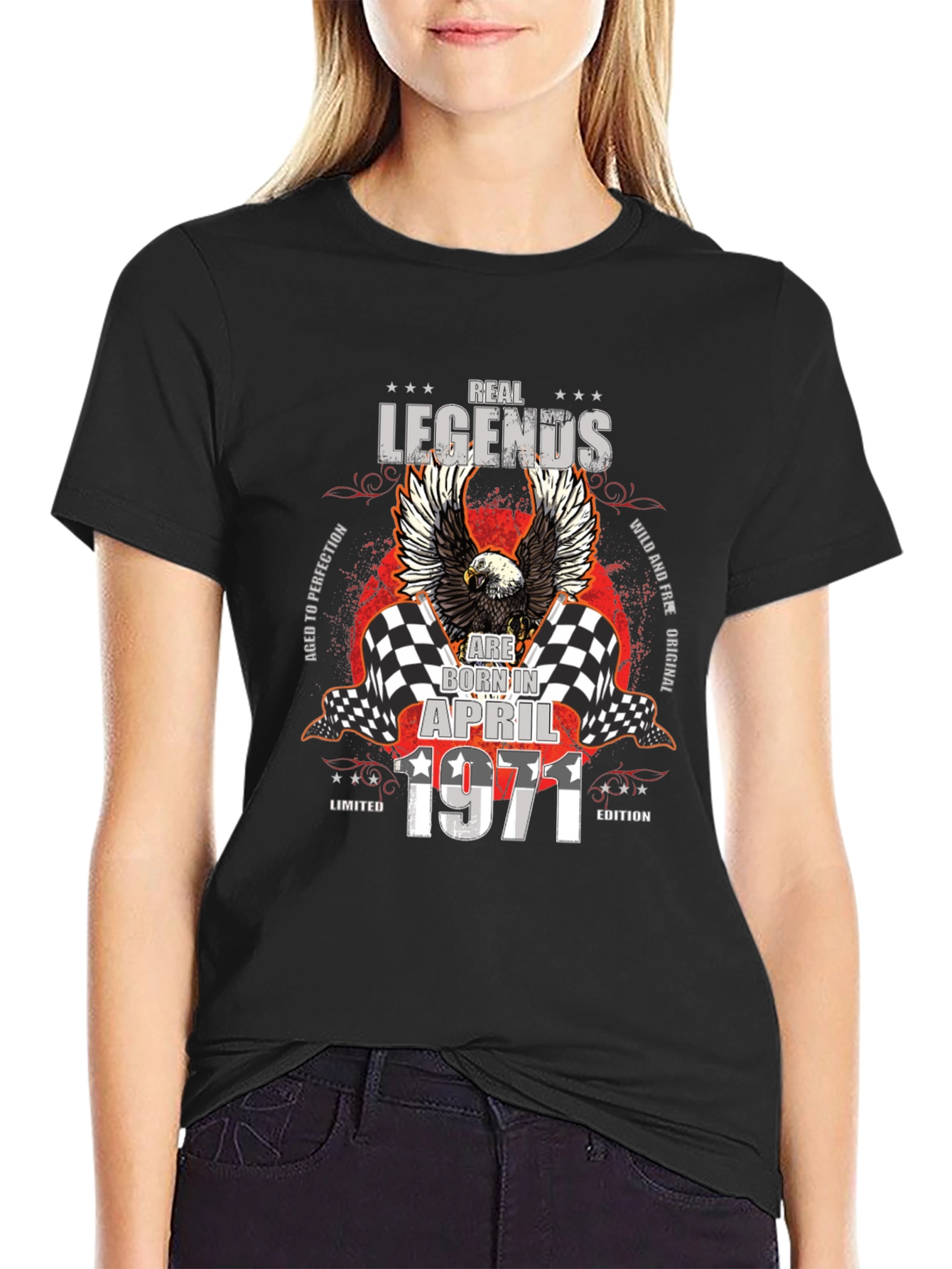 Real Legends Born in April 1971 T-Shirt