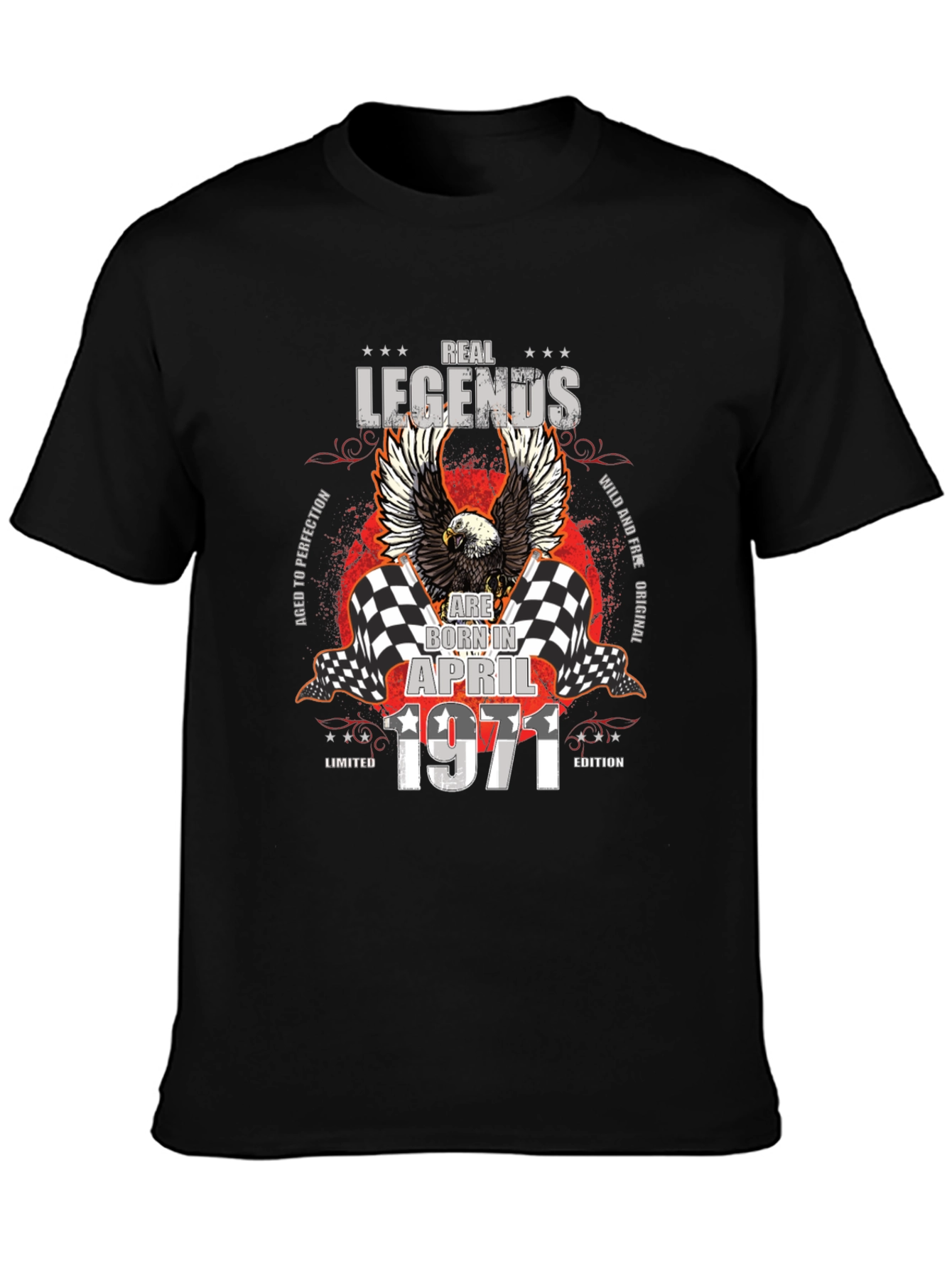 Real Legends Born in April 1971 T-Shirt