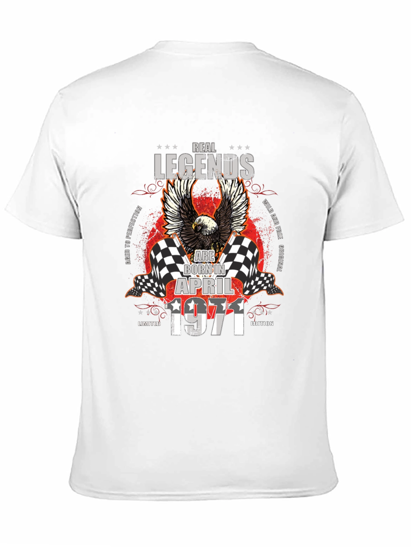Real Legends Born in April 1971 T-Shirt