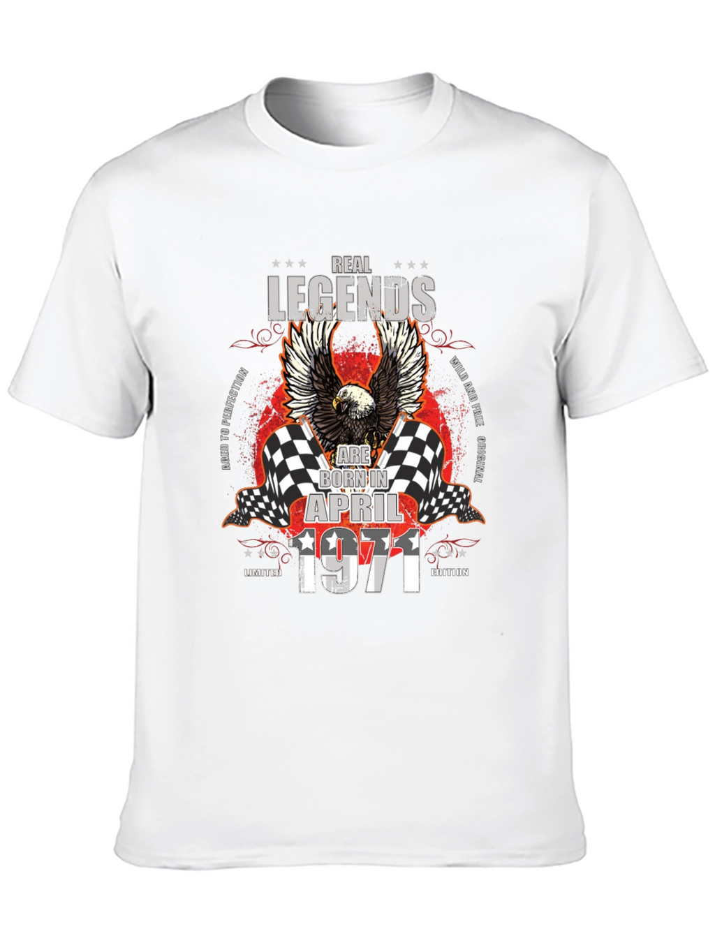 Real Legends Born in April 1971 T-Shirt