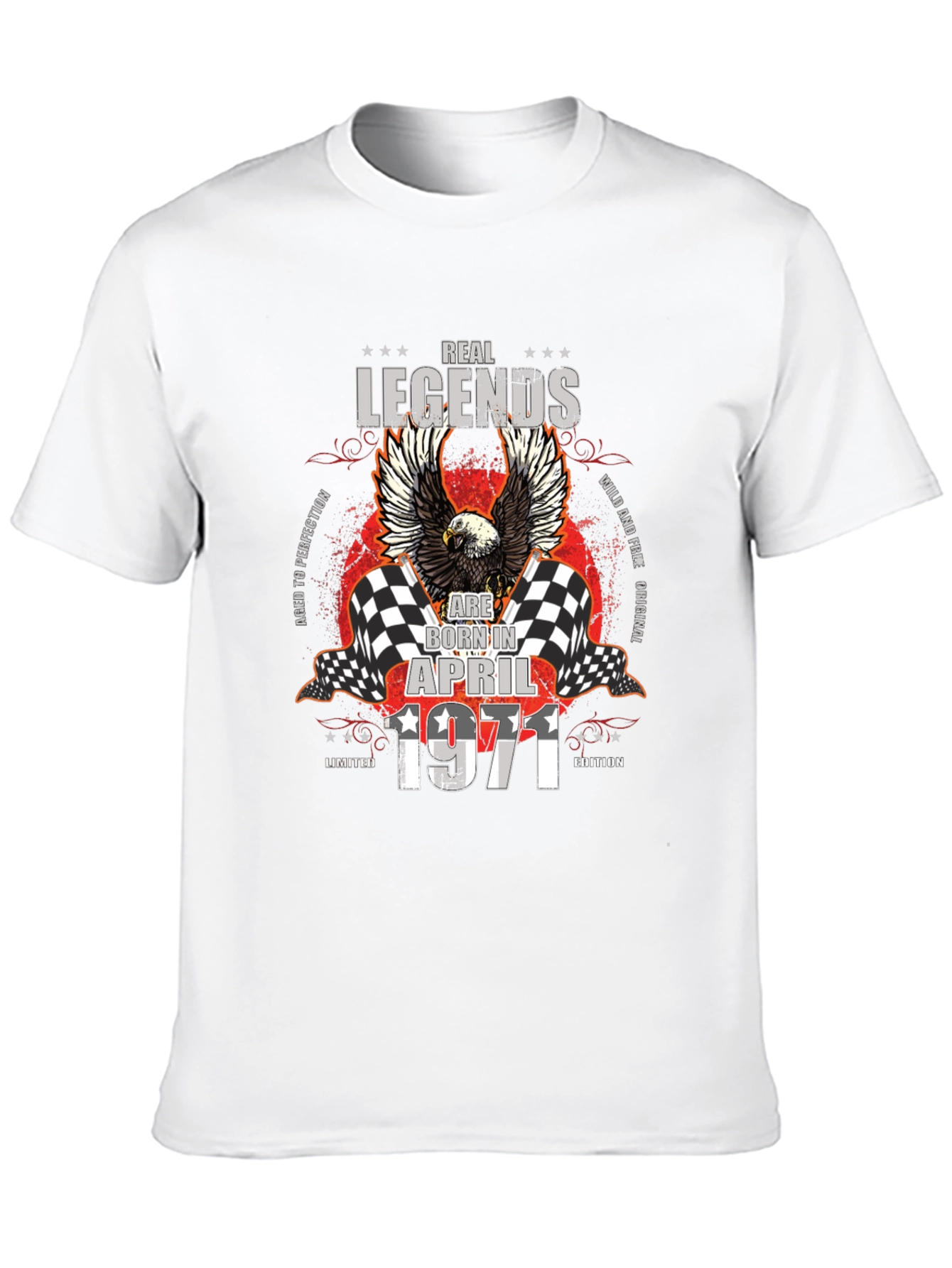 Real Legends Born in April 1971 T-Shirt