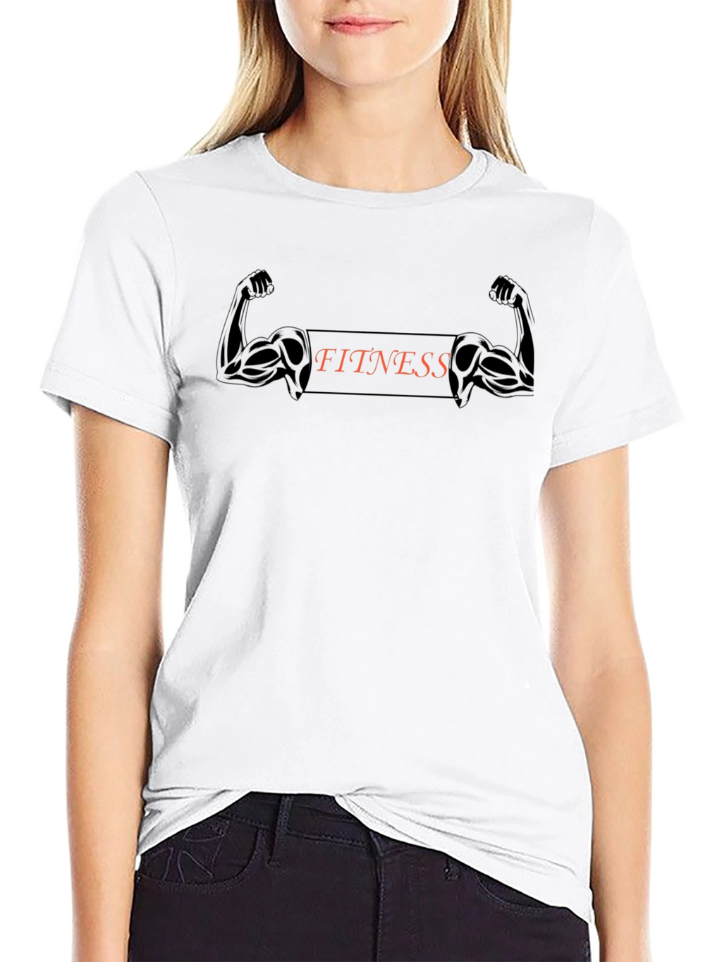 Fitness Graphic Tee - Muscle Power Shirt