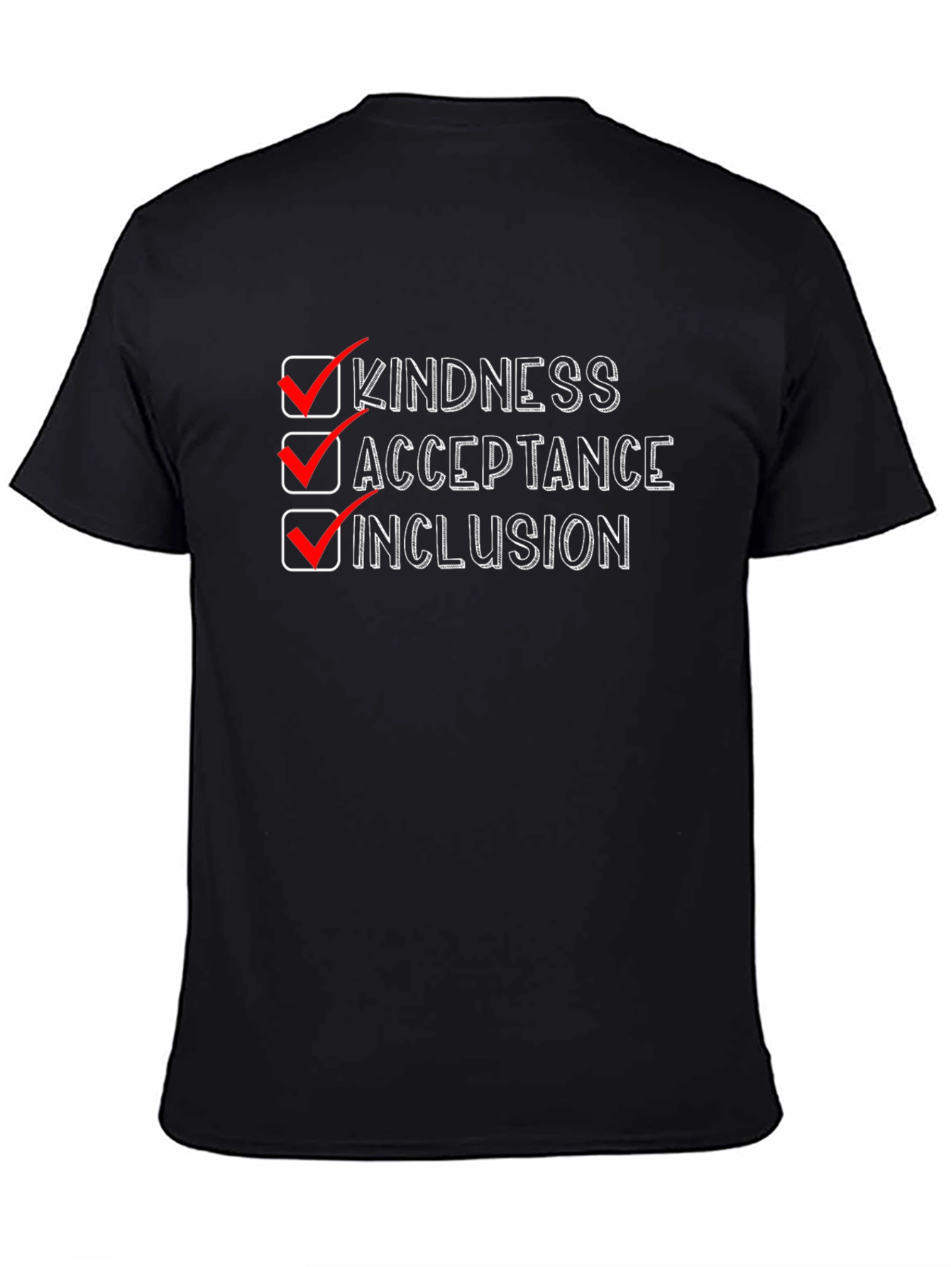 Kindness Acceptance Inclusion Graphic Tee
