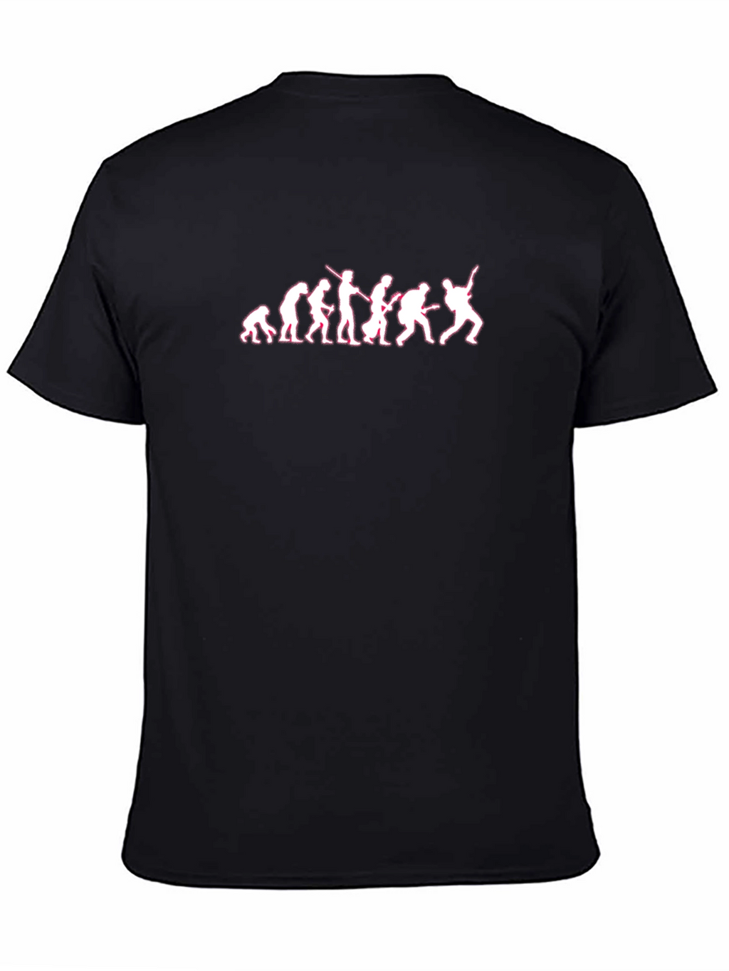 Guitar Evolution Black T-Shirt