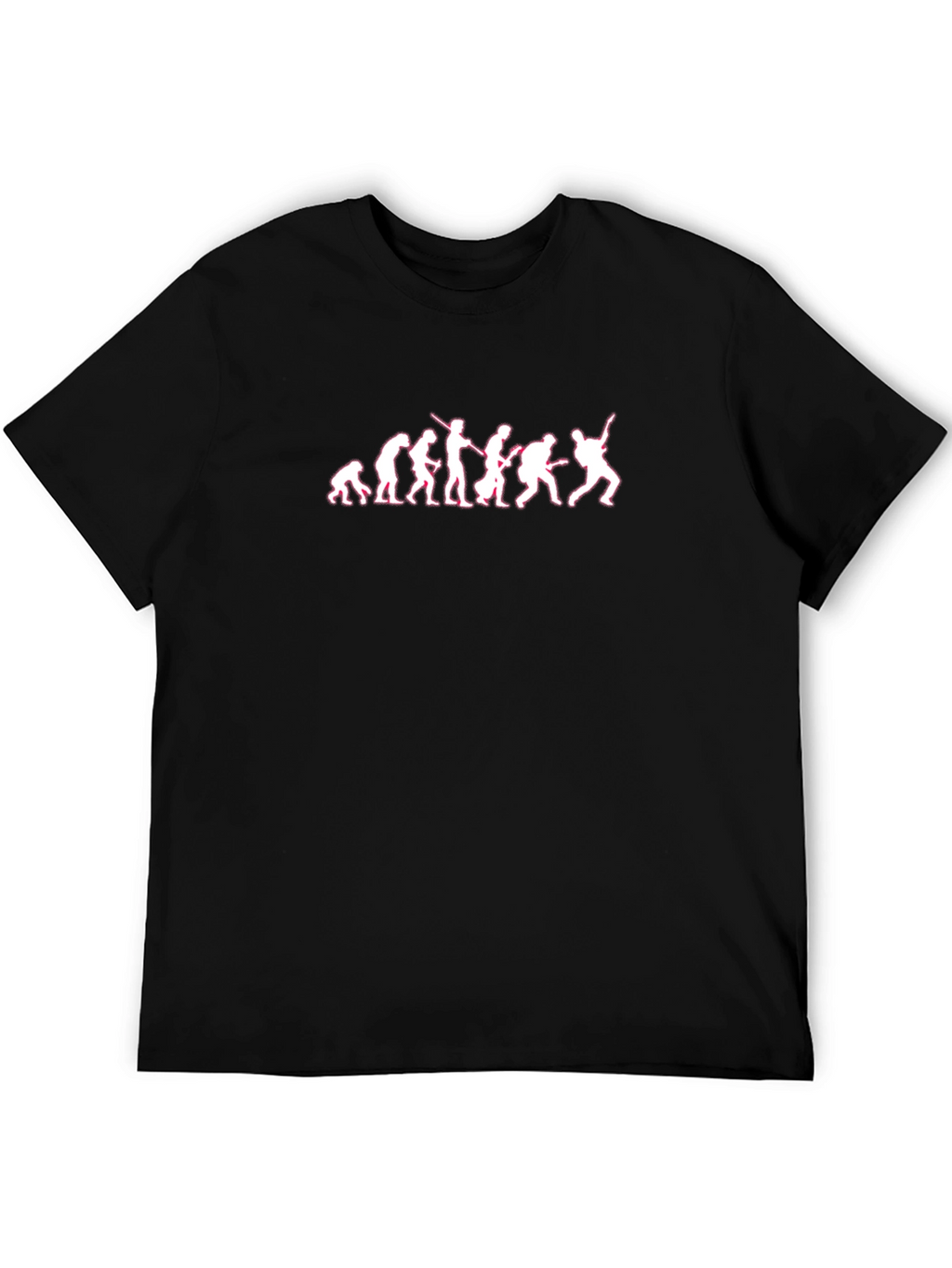 Guitar Evolution Black T-Shirt