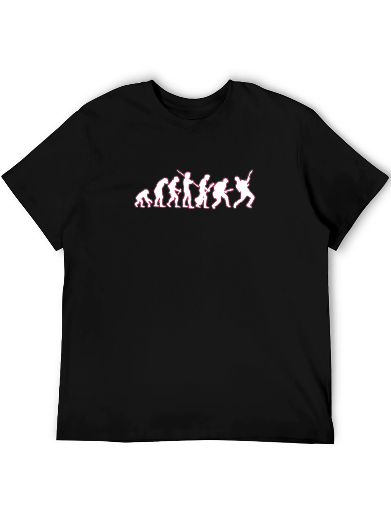 Guitar Evolution Black T-Shirt