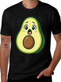 Surprised Avocado T-Shirt - Funny Graphic Tee
