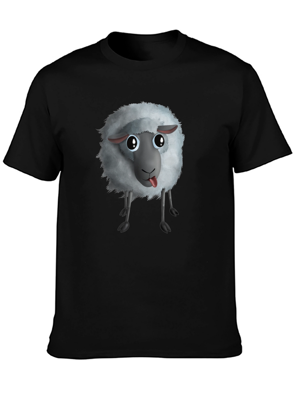 Funny Sheep Graphic T-Shirt