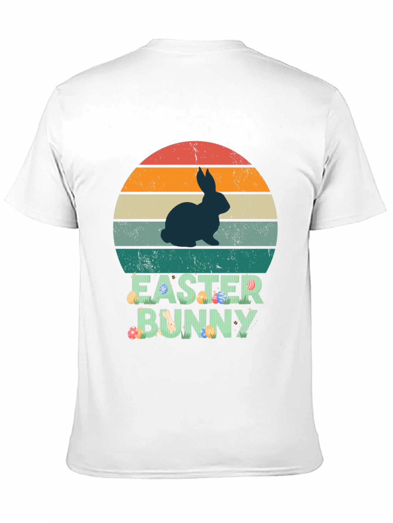 Retro Easter Bunny Graphic Tee
