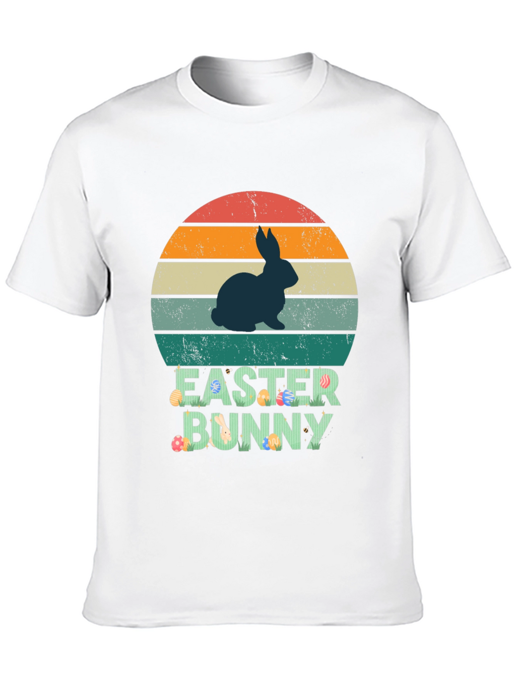 Retro Easter Bunny Graphic Tee