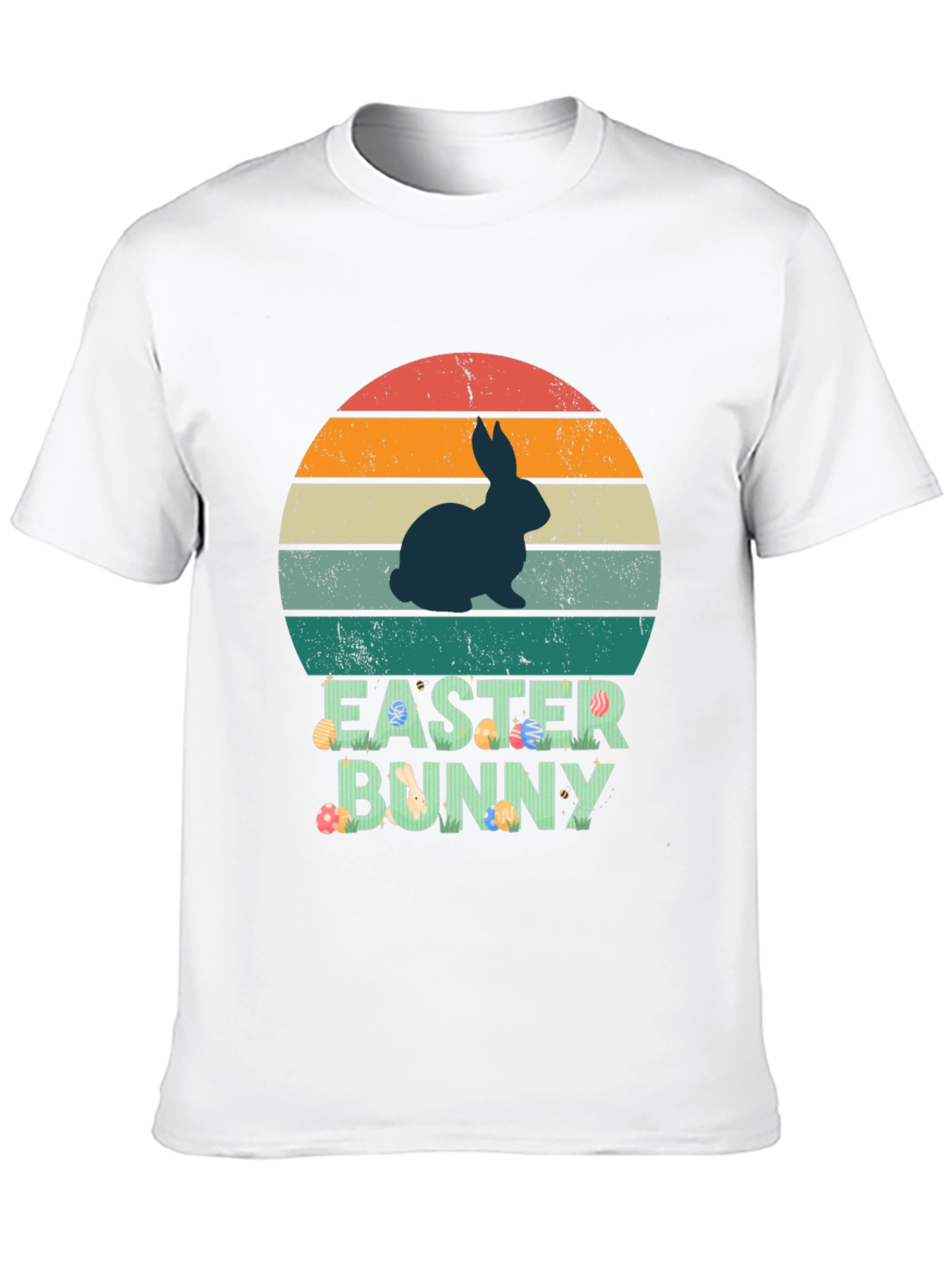 Retro Easter Bunny Graphic Tee