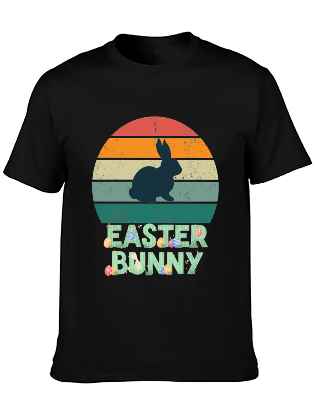 Retro Easter Bunny Graphic Tee