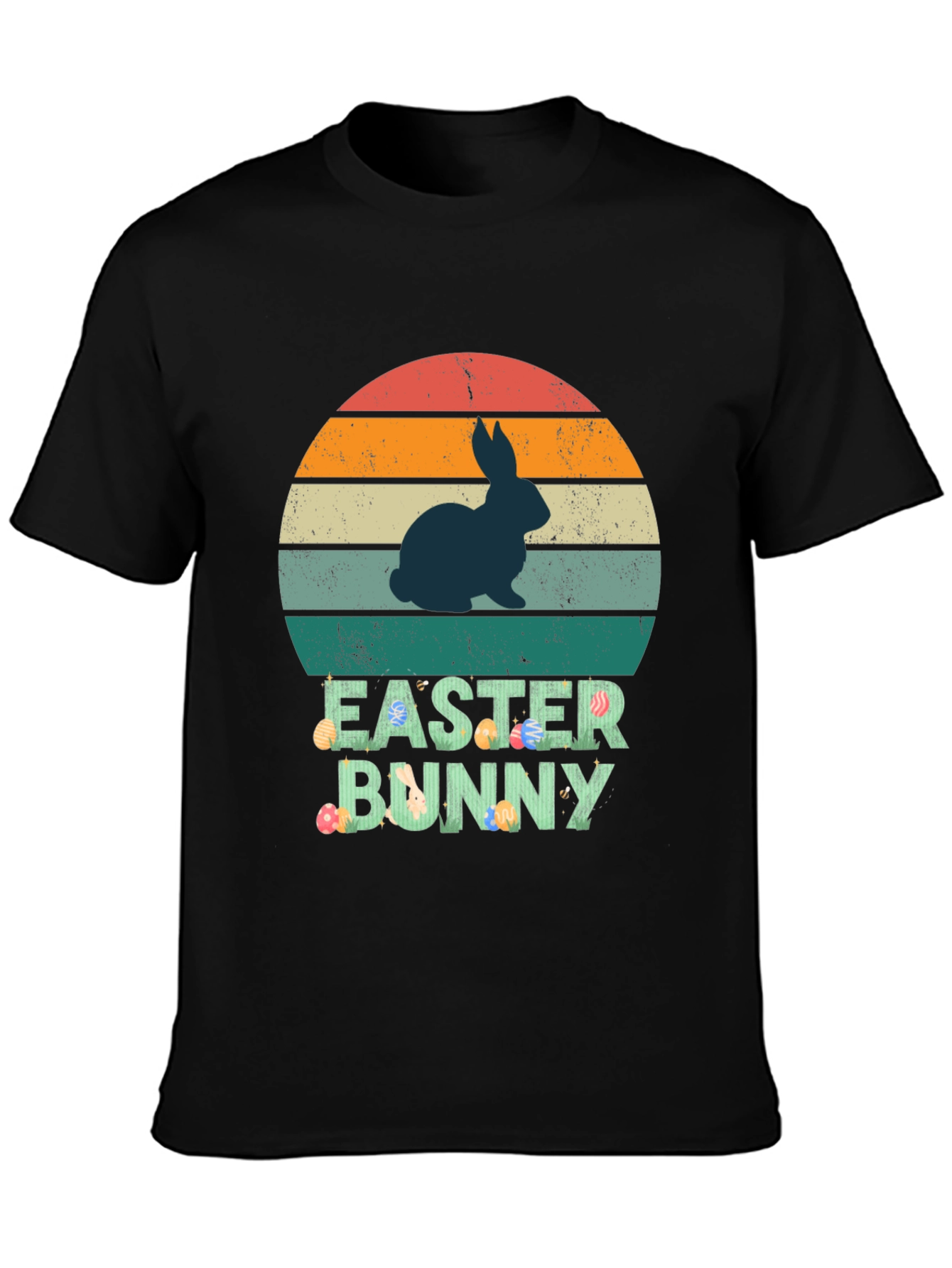 Retro Easter Bunny Graphic Tee