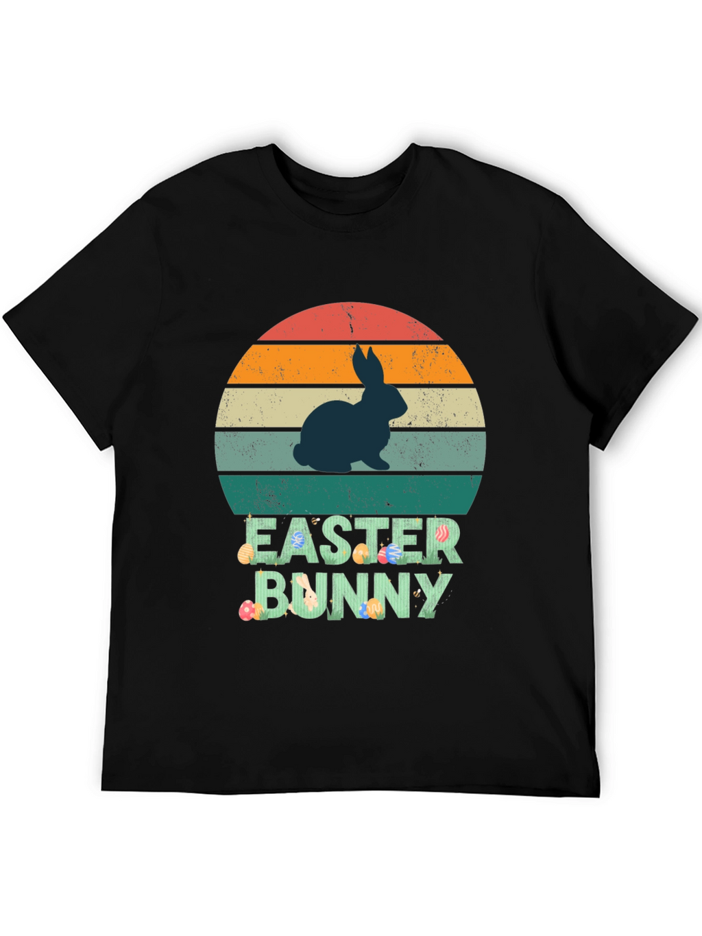 Retro Easter Bunny Graphic Tee