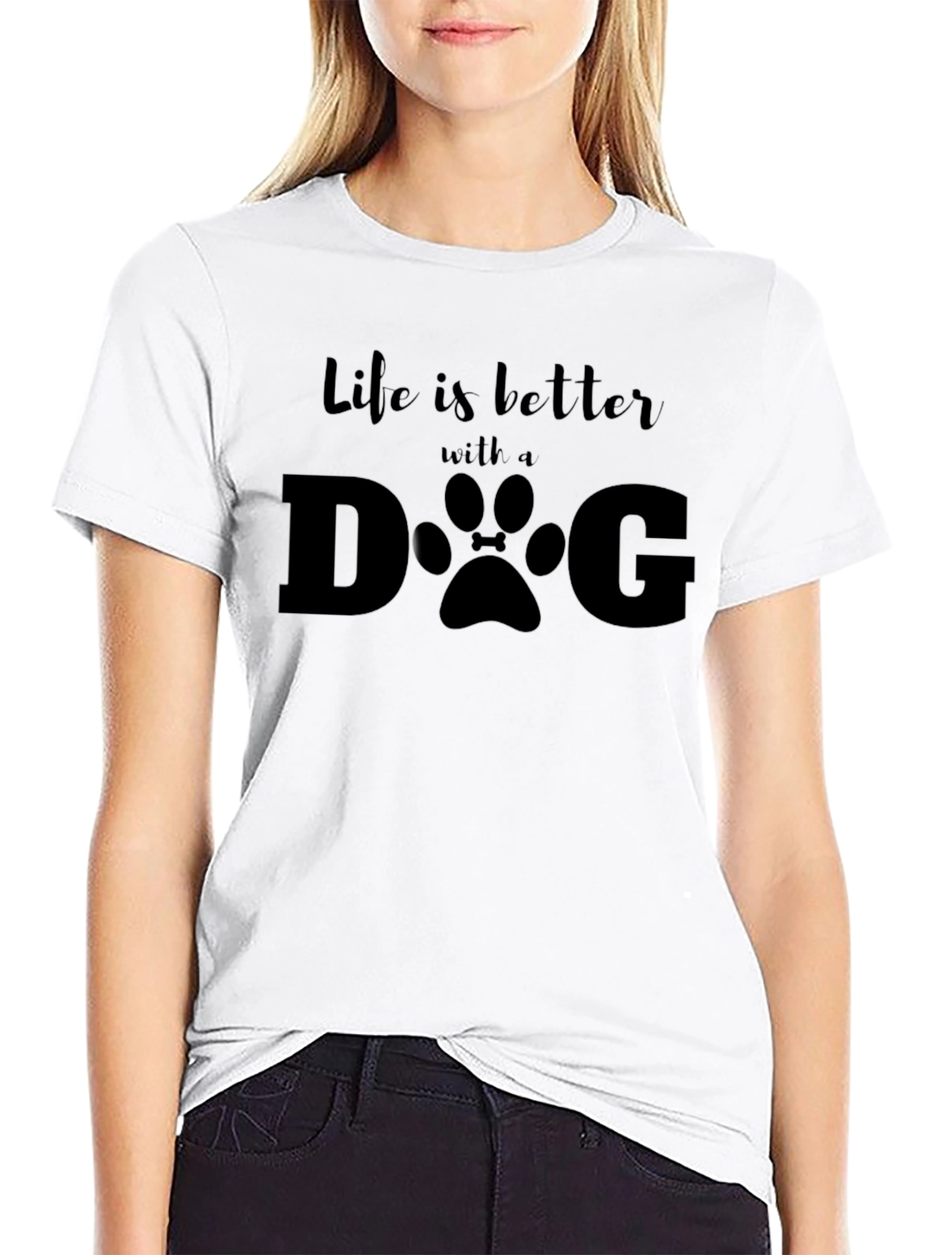 Life is Better With A Dog T-Shirt