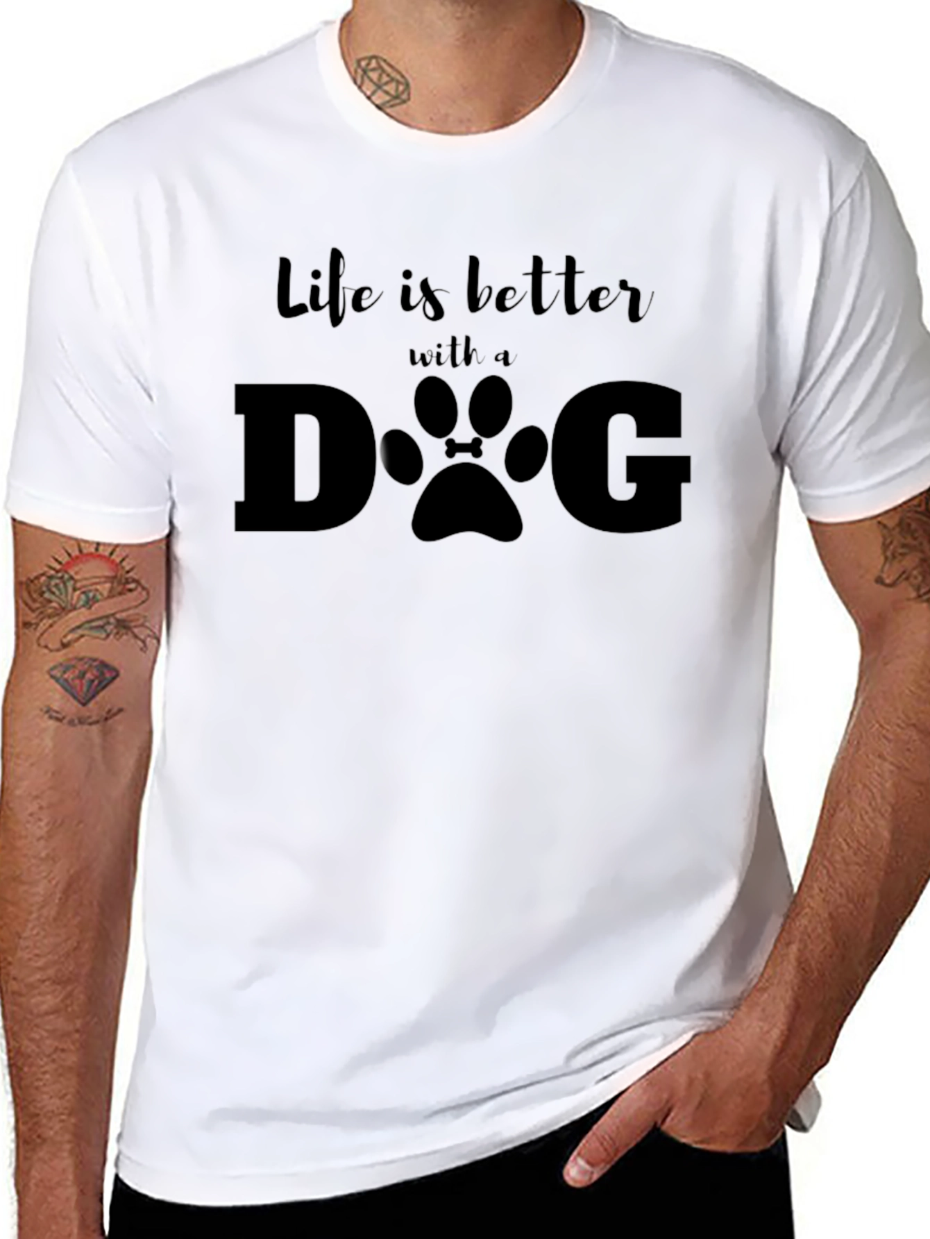 Life is Better With A Dog T-Shirt
