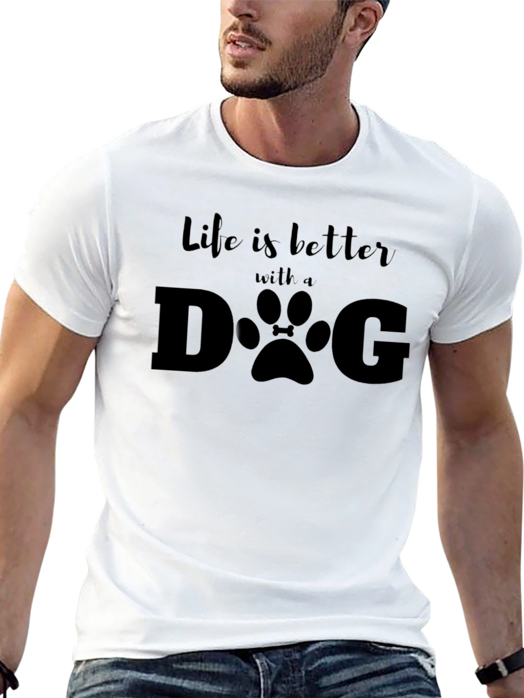 Life is Better With A Dog T-Shirt
