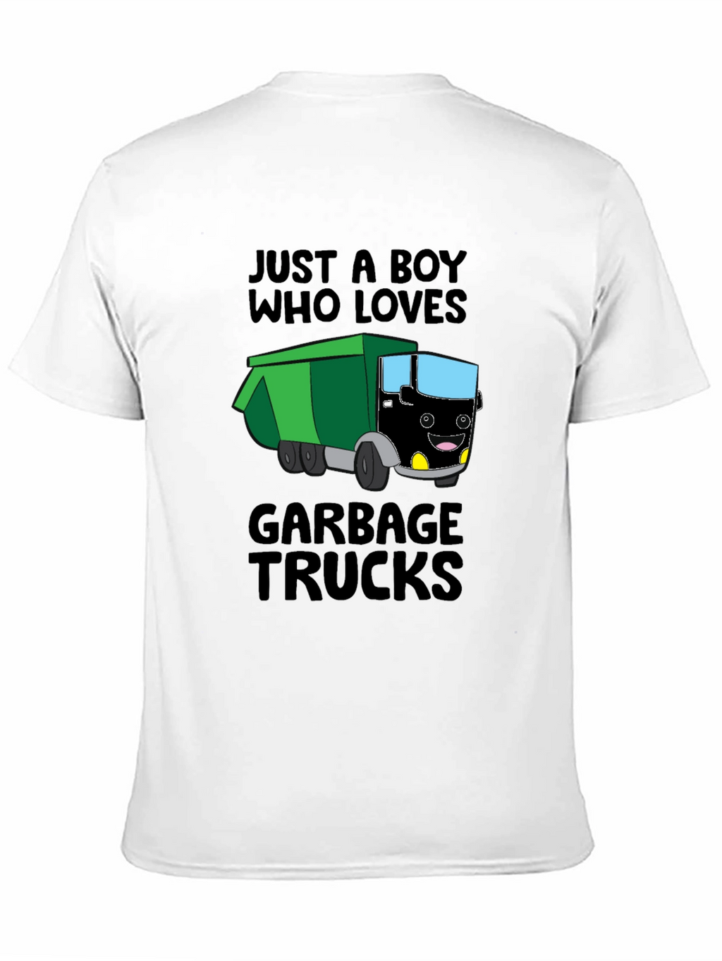 Boy Who Loves Garbage Trucks T-Shirt