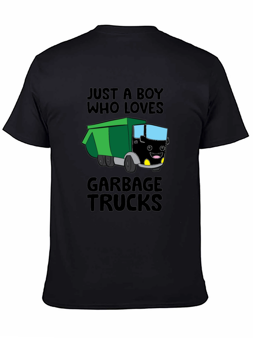 Boy Who Loves Garbage Trucks T-Shirt