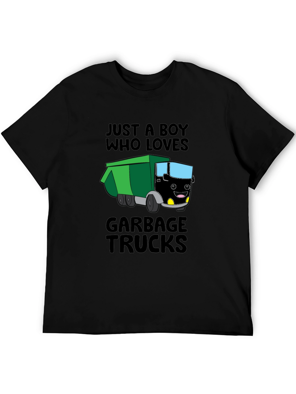 Boy Who Loves Garbage Trucks T-Shirt