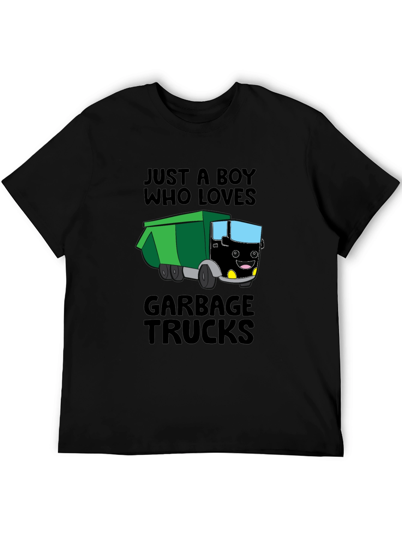 Boy Who Loves Garbage Trucks T-Shirt
